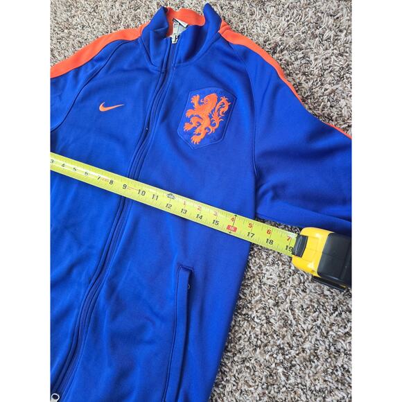 Nike Netherlands “Oranje” Full‑Zip Track Jacket Men's S Blue Orange Retro Style - Picture 7 of 8
